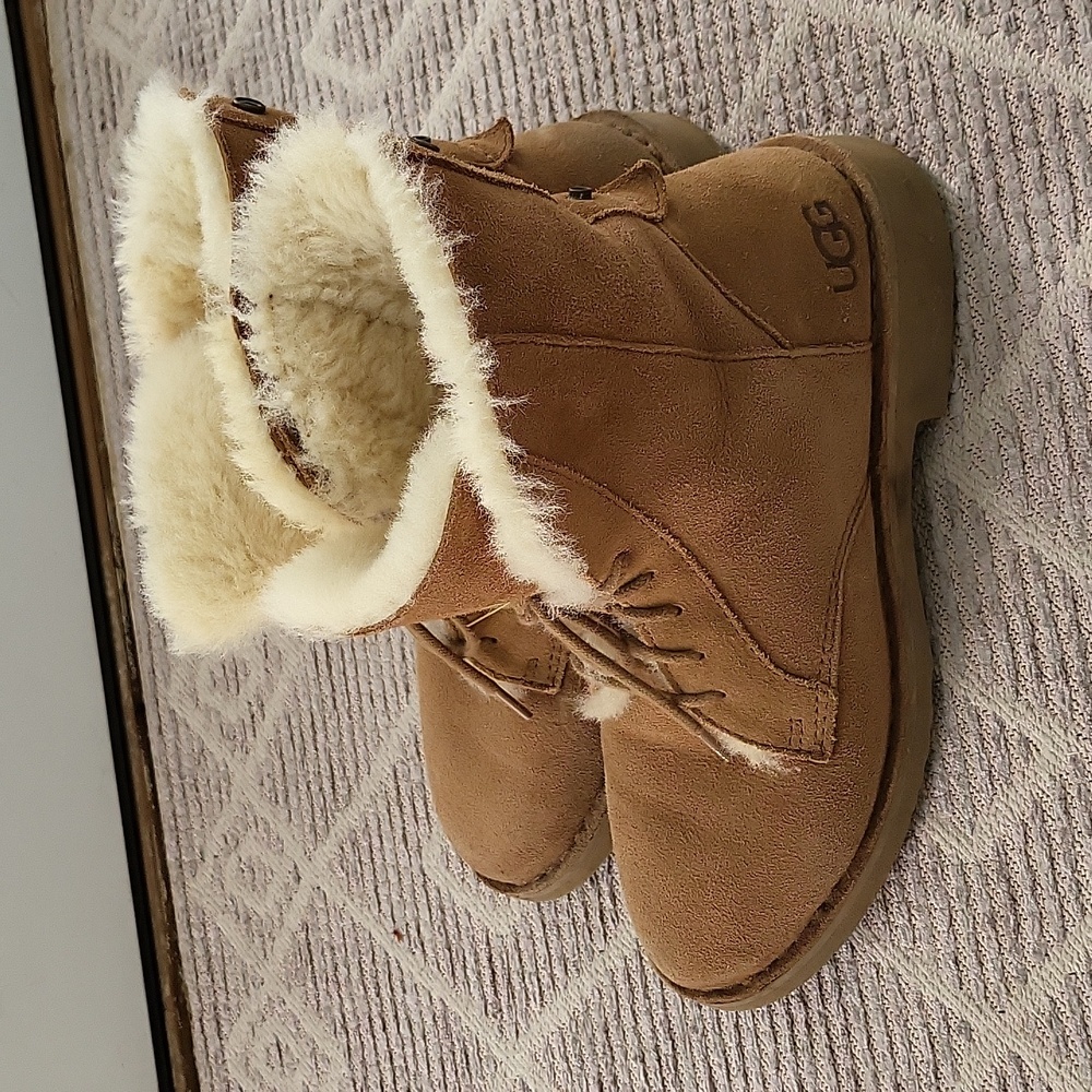 UGG lace up boots